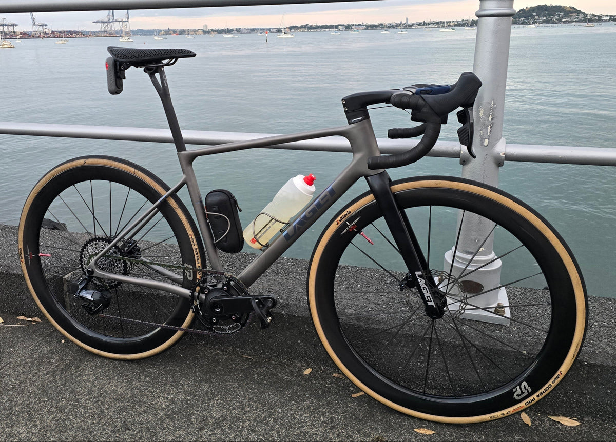 LAGET Pioneer ONE 3D Printed Titanium Frameset