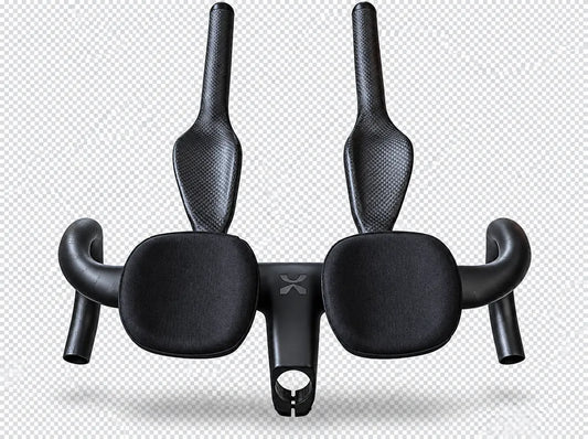 Carbon Tec Aerobars Ski Bend Carbon Extensions