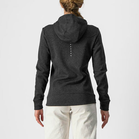 Castelli Milano Full Zip Fleece Women's Light Black