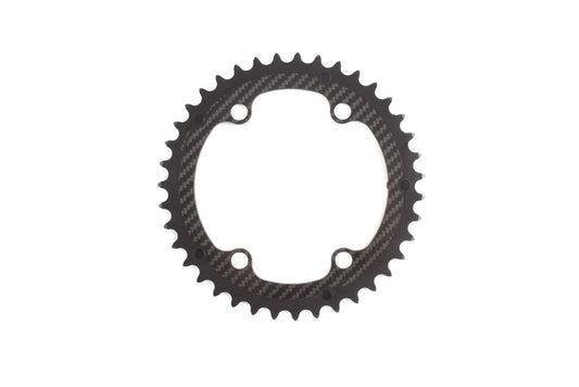 Carbon-Ti X-Carboring Carbon Chainring (inner) 4x110 BCD