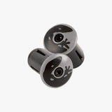 Lizard Skins DSP Ultra Bar Tape Cool Gray - Plugs