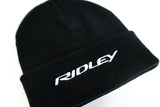 Ridley Original Cuffed Beanie Black - R Logo