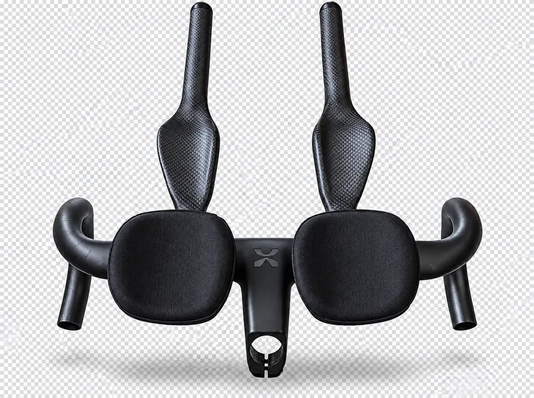 Carbon Tec Aerobars Ski Bend Carbon Extensions