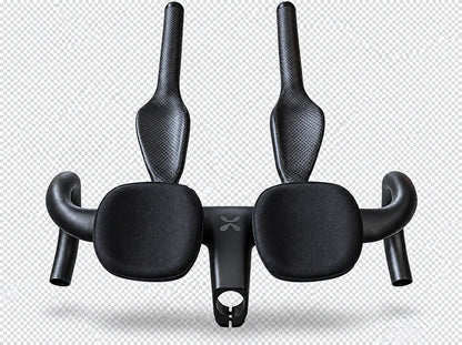 Carbon Tec Aerobars Ski Bend Carbon Extensions