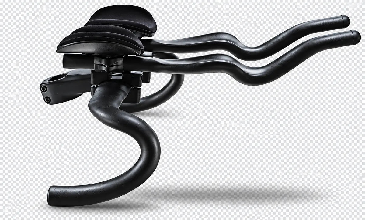 Carbon Tec Aerobars Ski Bend Carbon Extensions
