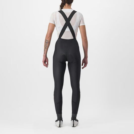 Castelli Velocissima DT Bibtight Women's Black/Black Reflex