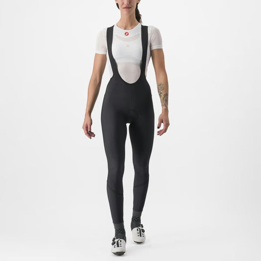 Castelli Velocissima DT Bibtight Women's Black/Black Reflex