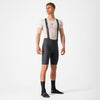 Castelli Espresso Bibshort Men's Dark Gray
