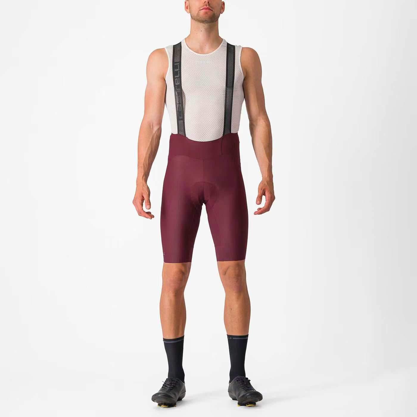Castelli Espresso Bibshort Men's Deep Bordeaux