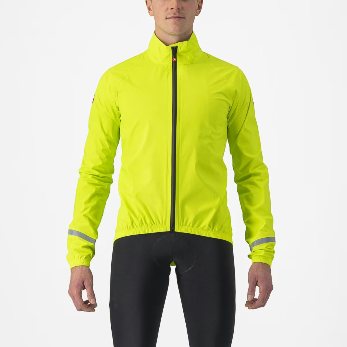 Castelli Emergency 2 Rain Jacket Men's Electric Lime