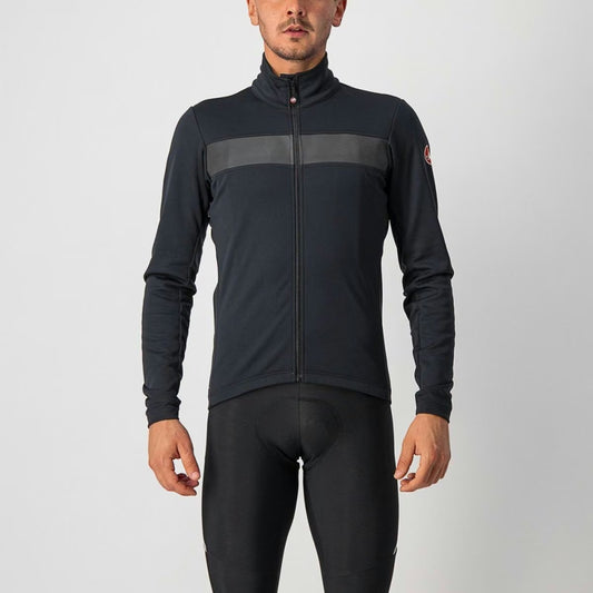 Castelli Raddoppia 3 Jacket Men's Light Black/Reflex