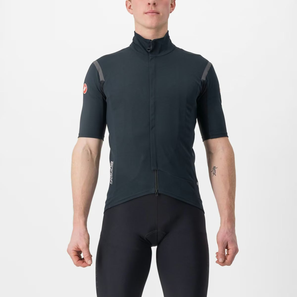 Castelli Gabba RoS 2 Jacket Men's Light Black/Black Reflex