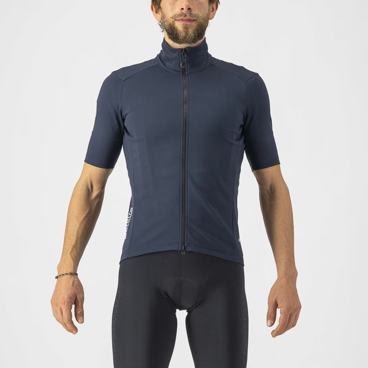 Castelli Perfetto RoS 2 Wind Jersey Men's Savile Blue