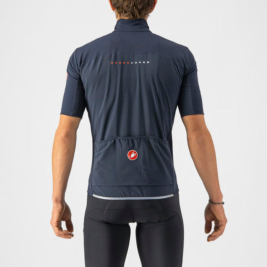 Castelli Perfetto RoS 2 Wind Jersey Men's Belgian Blue