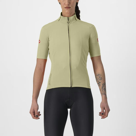 Castelli Perfetto RoS 2 Wind Jersey Women's Green Tea