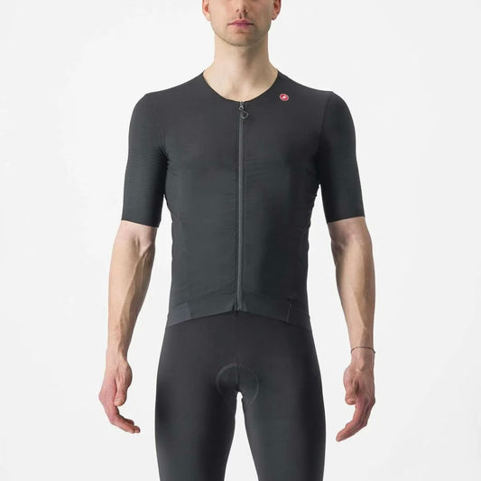 Castelli Premio Black Jersey Men's Light Black