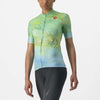 Castelli Marmo Jersey Women's Multicolour Baby Blue