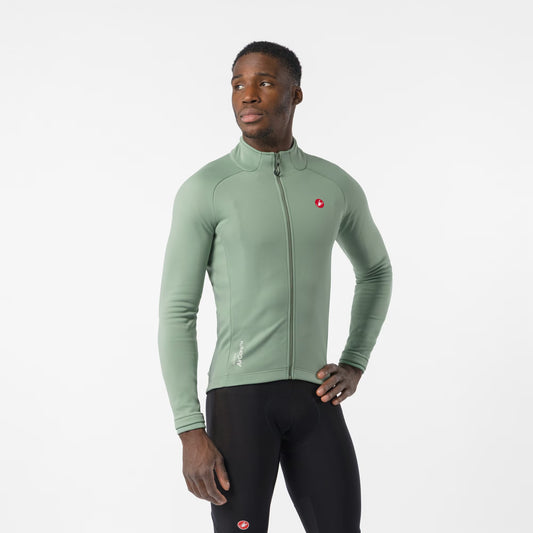 Castelli Competizione Jacket Men's Green Pepper