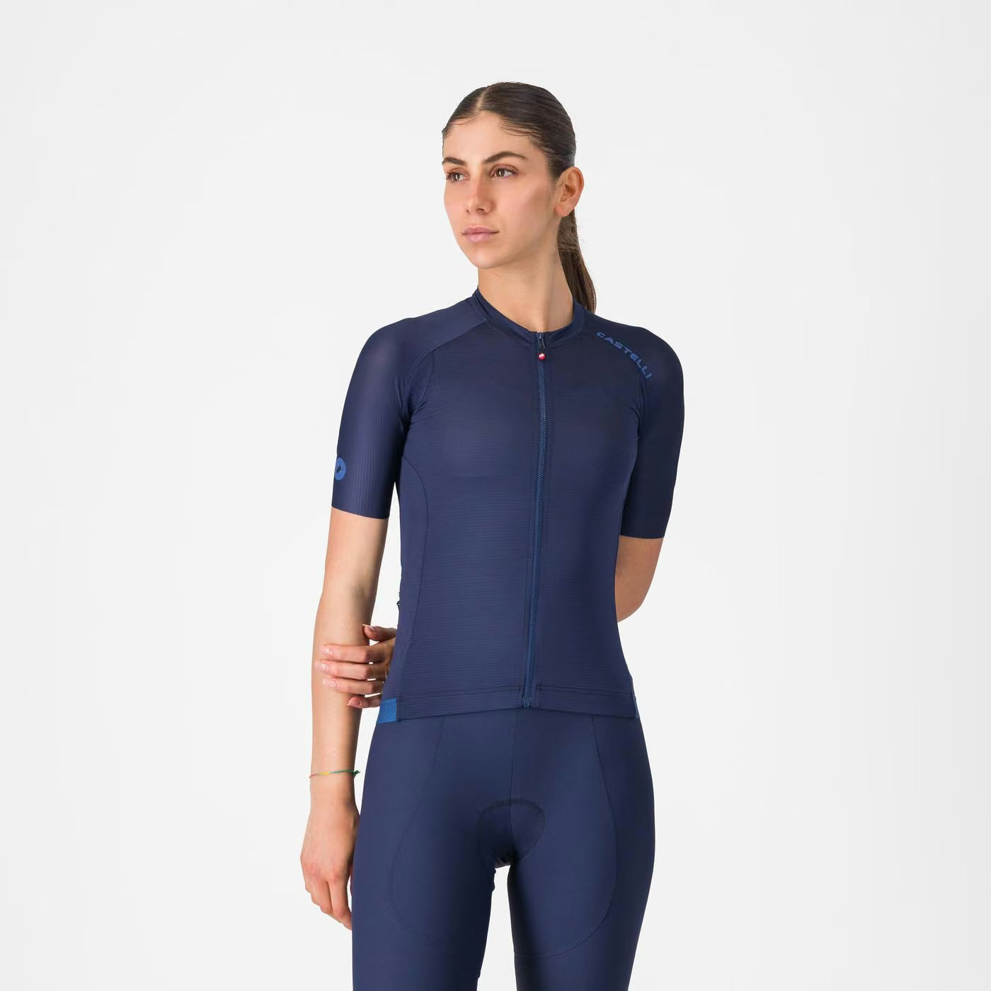 Castelli Espresso 2 W Jersey Women's Belgian Blue