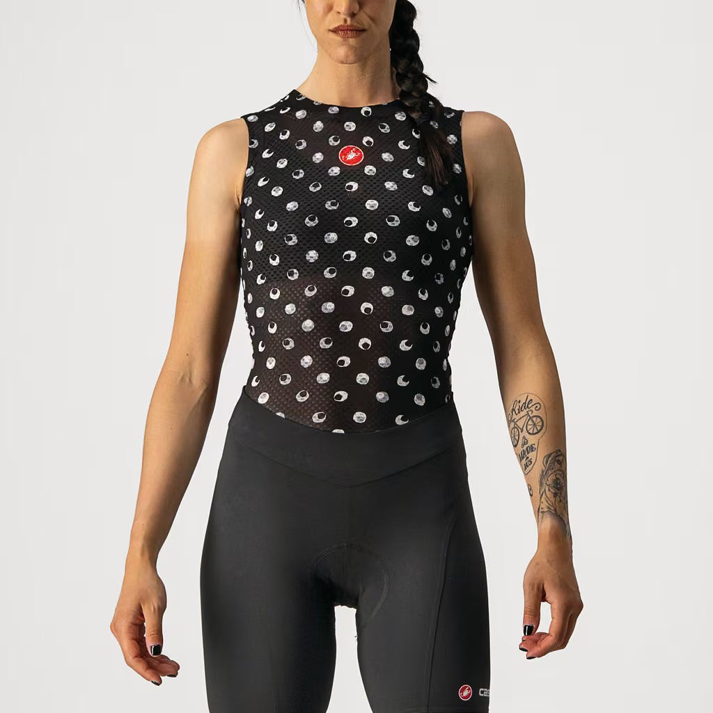 Castelli Pro Mesh 3 Sleeveless Baselayer Women's Light Black