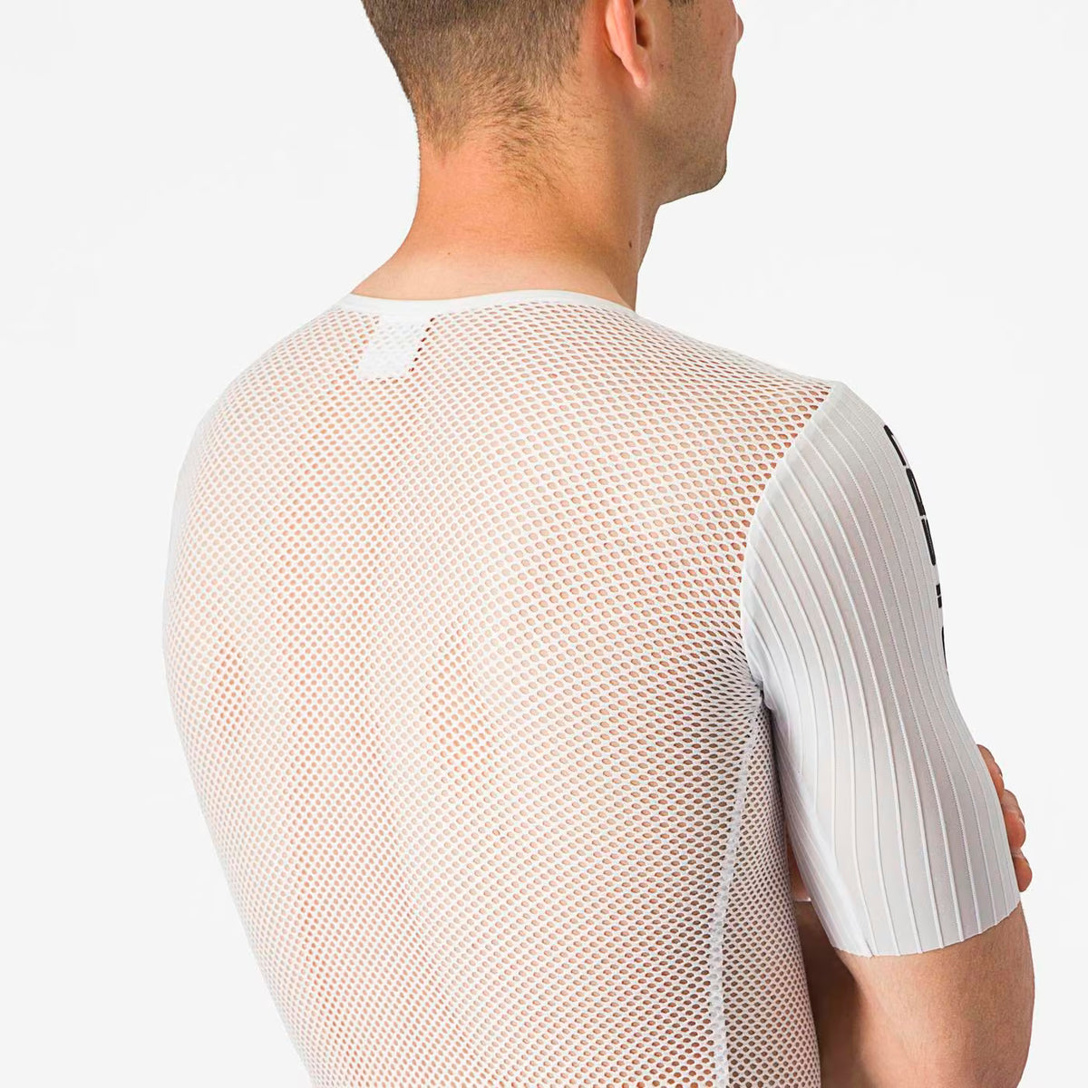 Castelli Bolero Mesh Short Sleeve Baselayer Men's White