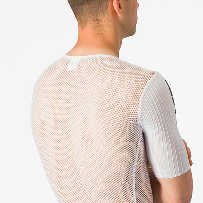 Castelli Bolero Mesh Short Sleeve Baselayer Men's White