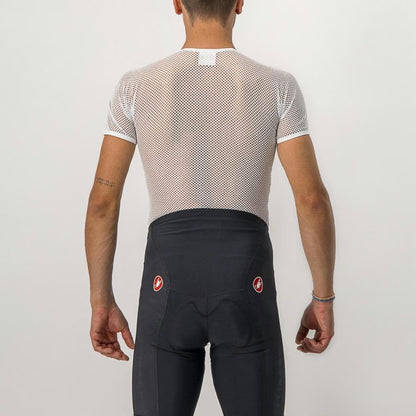 Castelli Bolero Mesh Short Sleeve Baselayer Men's White