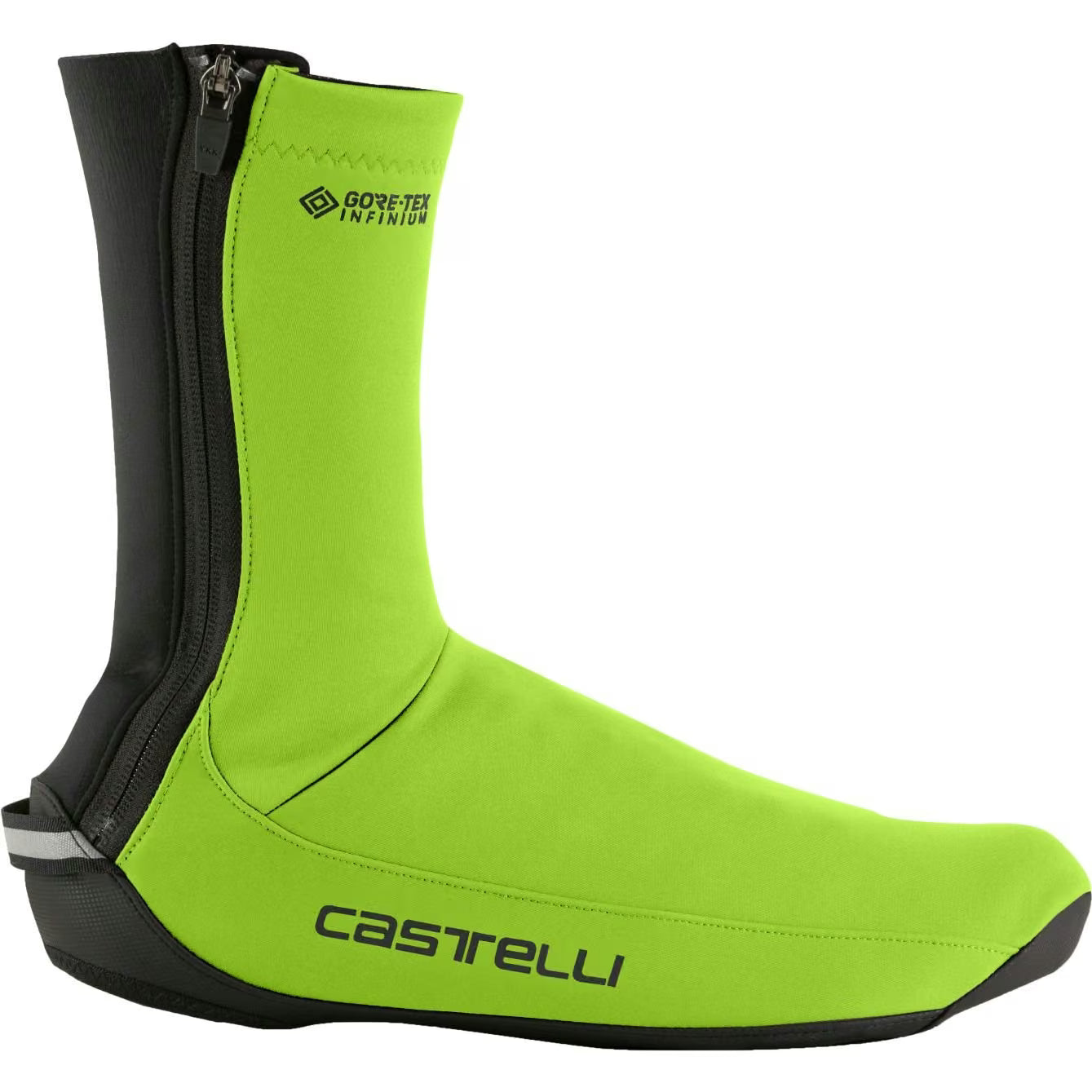 Castelli Espresso Shoecover Electric Lime
