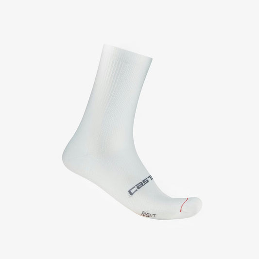 Castelli Espresso 18 Socks White