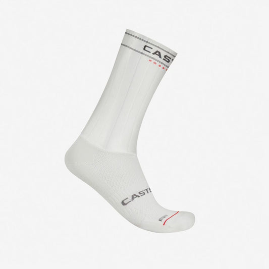 Castelli Fast Feet 4 Sock White