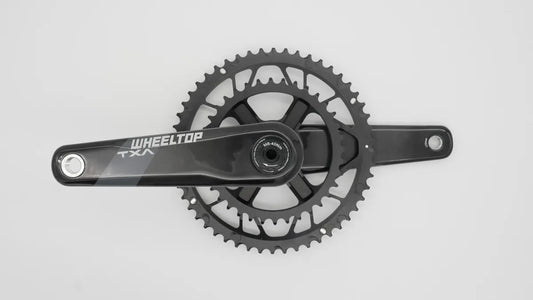 Wheeltop CR20 Carbon & Ti Road Crankset - 52/36T