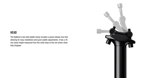 Crankbrothers Highline V2 Dropper Post - 125mm