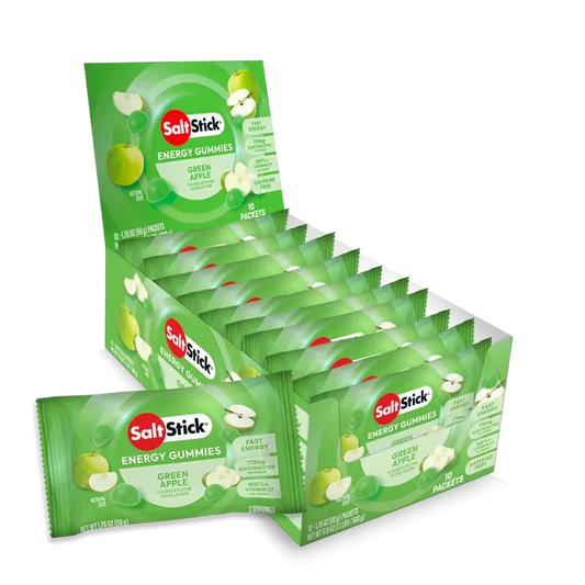 Saltstick Green Apple Energy Gummies