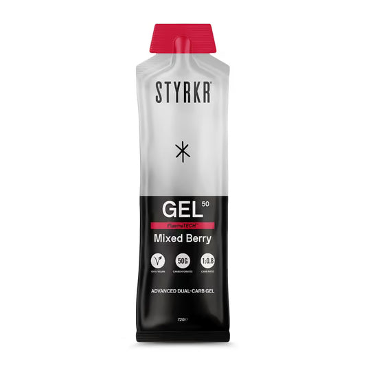 Styrkr GEL50 Mixed Berry Dual-Carb Energy Gel