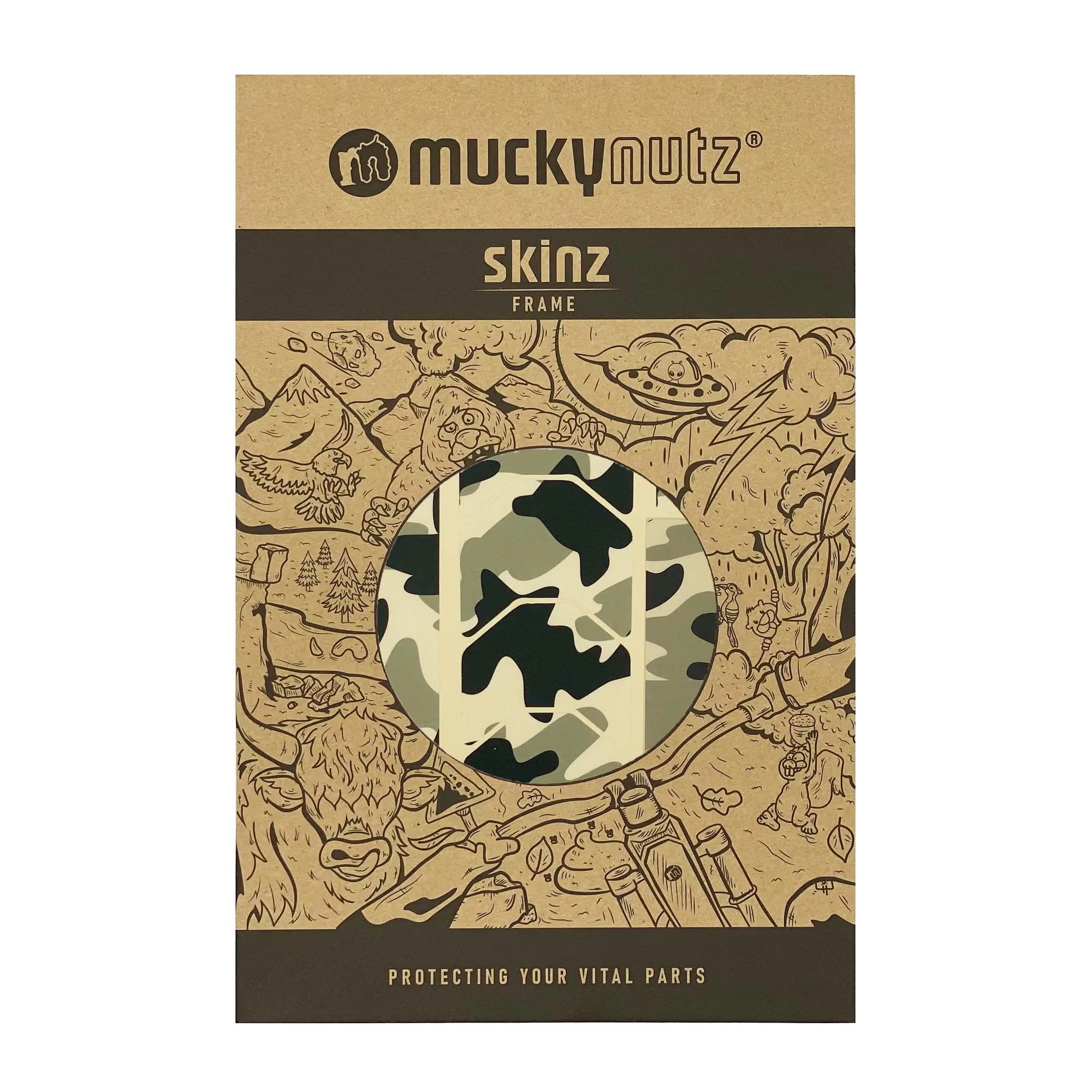 Mucky Nutz Frame Skinz Classic Camo