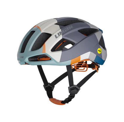 Limar Air Stratos Mips 80S Matt Gray Orange Blue
