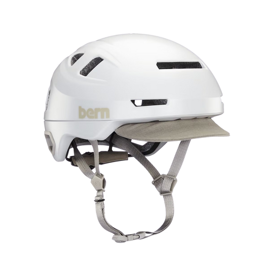 Bern Hudson MIPS Satin White