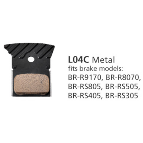 Shimano Metal Pad W/ Fin L04C