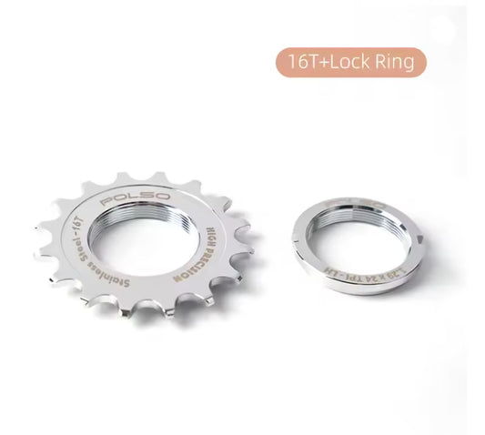Team Issue Polso Stainless Steel CNC Track Sprocket 16T
