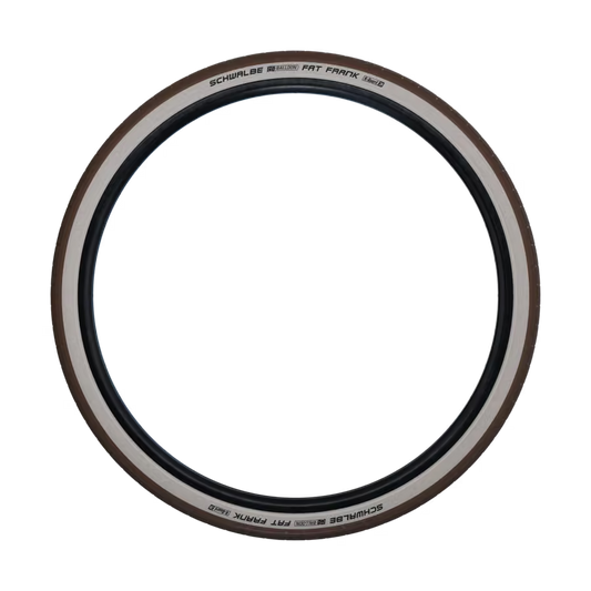 Schwalbe Motion Fat Frank - Brown/White Wall 26"