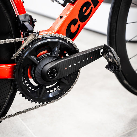 VENTUS-XPOWER CARBON CRANKSET (incl Power Meter & Chain rings)