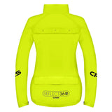 Proviz Reflect360 CRS Women's Cycling Jacket Yellow - Rear