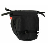Shakeland Double Pannier Bag Red/Black - Centre View