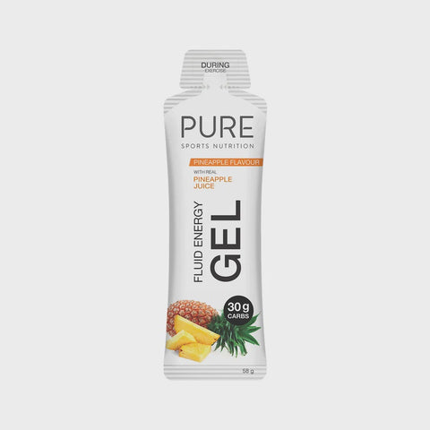 PURE – Fluid Energy Gel Pineapple 50g (Box of 18)
